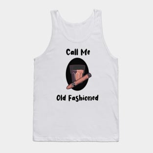 Call Me Old Fashioned Gin Vintage Tank Top